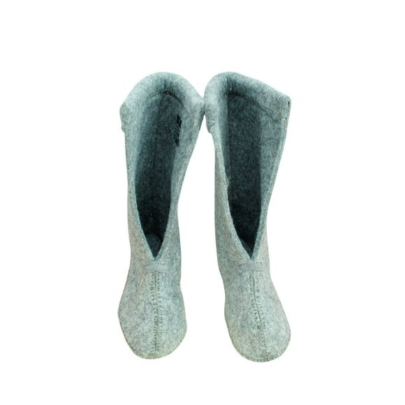 LL Bean Gray Wool Warm Replacement Boot Liner Inserts Size 11 - Picture 5 of 9